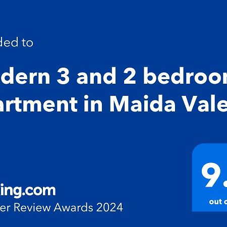 Modern 3 And 2 Bedroom Apartment In Maida Vale London Exterior photo
